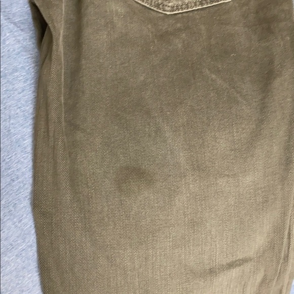 VINCE olive distressed skinny jeans size 25 - Picture 6 of 7